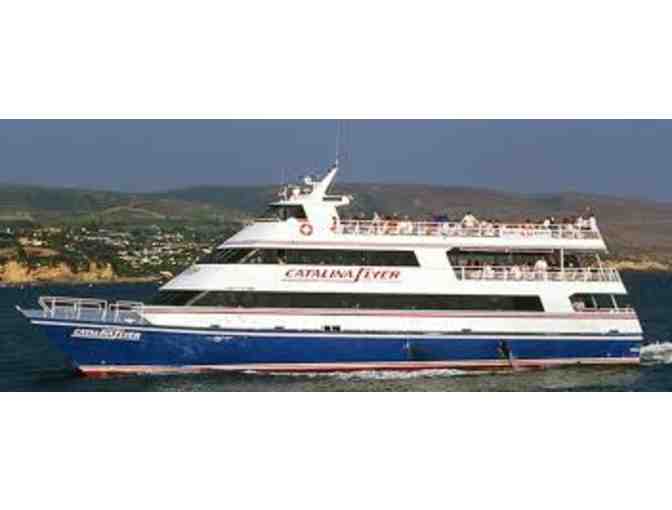 Raffle for TWO Round Trip Tickets to Catalina on the Catalina Flyer