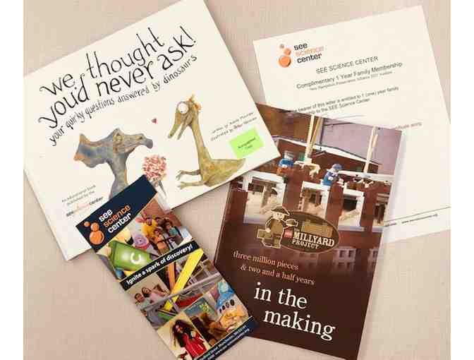 SEE Science Center Family Membership and Unique Duo of Books