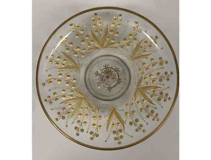 Antique Glass Cake Stand