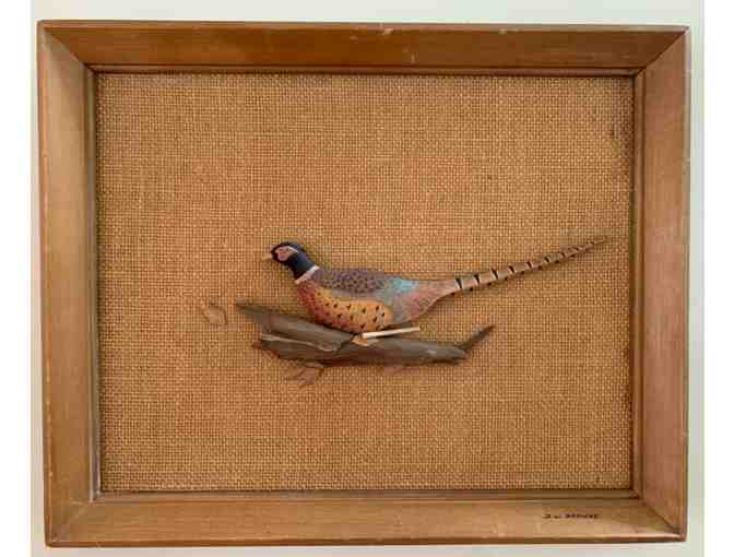 Hand-carved Birds by NH wood carver D.W. Drowne