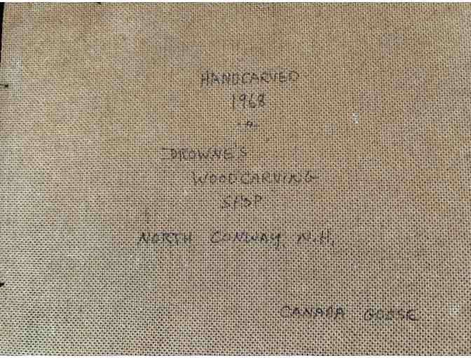 Hand-carved Birds by NH wood carver D.W. Drowne