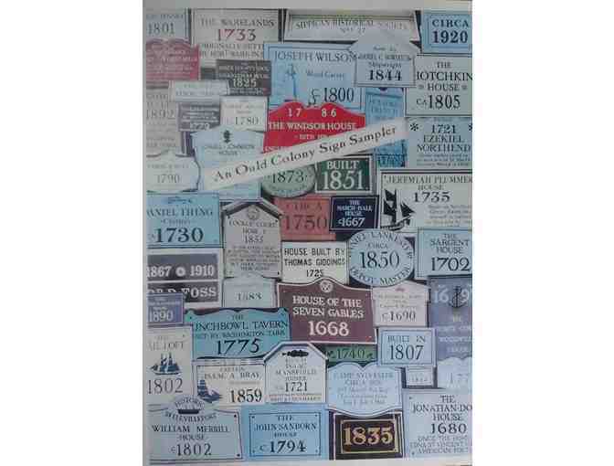 Custom Marker for your Historic House by Ould Colony Artisans