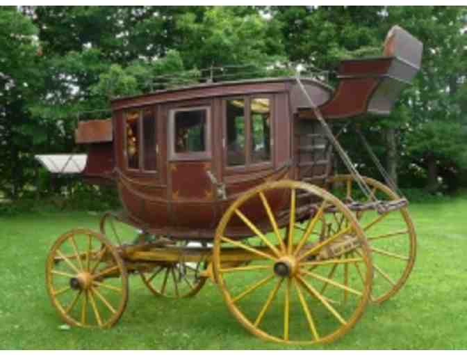 Intimate tour of a private collection featuring 4 original Concord Coaches