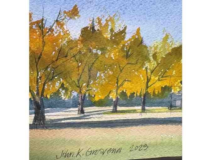 Artwork: Jaffrey Meetinghouse by John Grosvenor