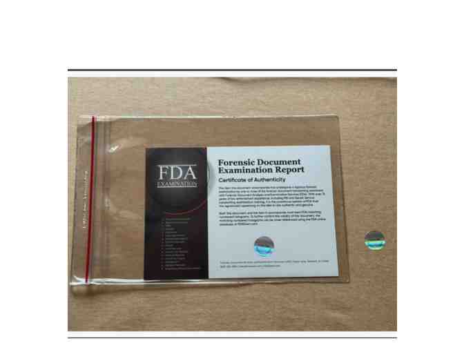 Beyonce Autographed Renaissance World Tour Display - Photo 2