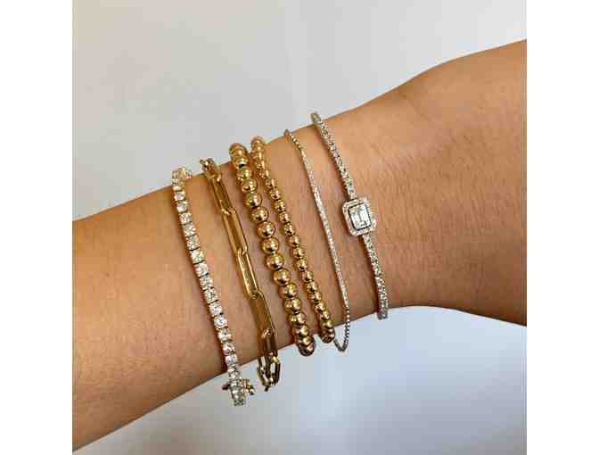 White Diamond Bracelet