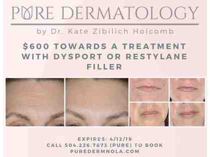 Pure Dermatology - $600 gift certificate