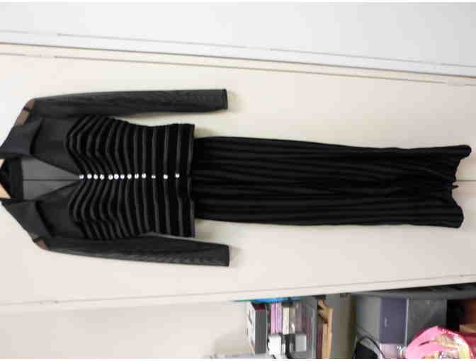 Neiman Marcus black Evening Dress and Jacket