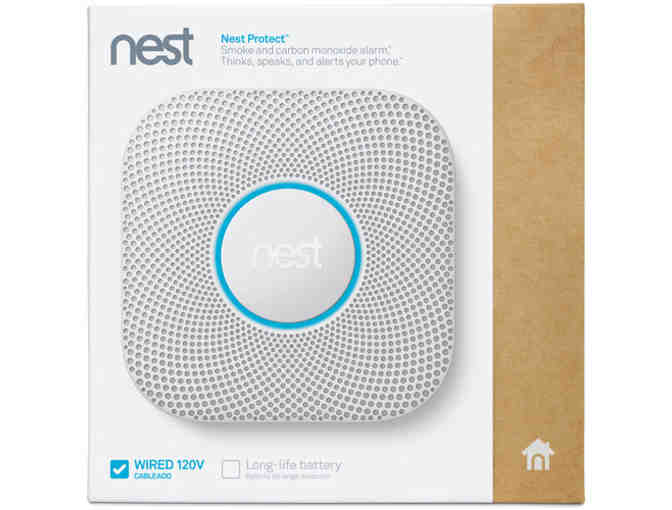 Google Nest Protect Wired Smoke and Carbon Monoxide Alarm
