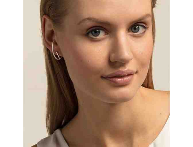 Thomas Sabo Sterling Silver Glam & Soul 'Semi-Circular' Earrings