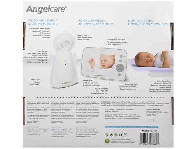 Angelcare AC1300 Baby Breathing Movement Video Monitor