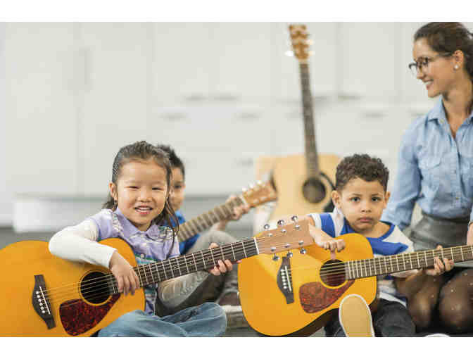 $100 towards any group class, summer camp or private instrument from Merry Music Makers!