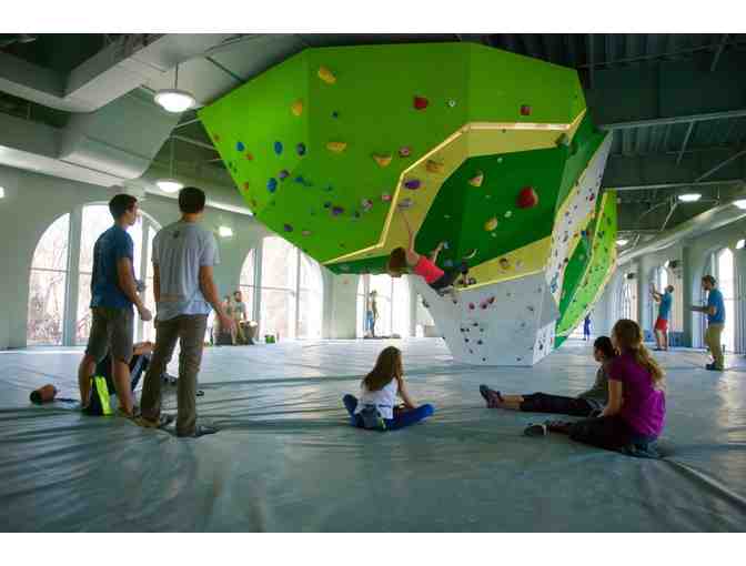 Family Climbing Day package at First Ascent Climbing & Fitness