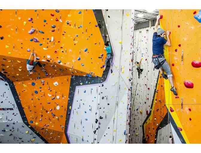 Family Climbing Day package at First Ascent Climbing & Fitness
