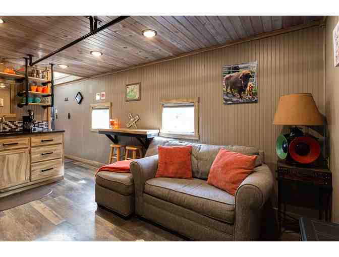 Sleep in a Luxury Caboose in the Smokies!