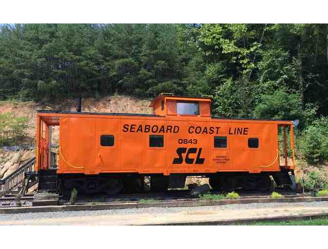 Sleep in a Luxury Caboose in the Smokies! 2 of 2