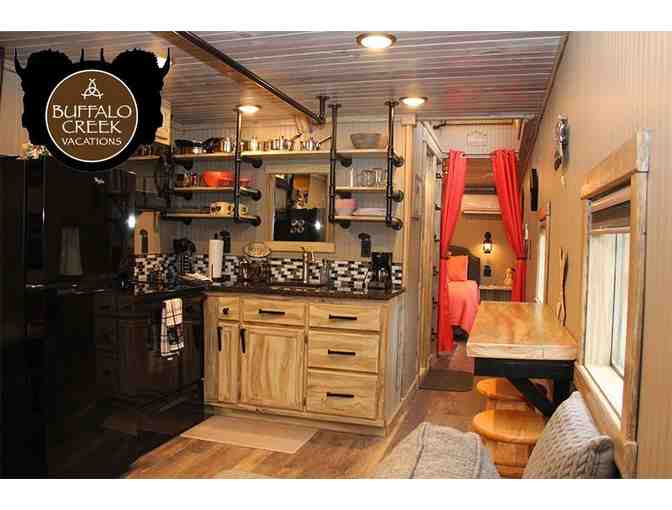 Sleep in a Luxury Caboose in the Smokies! 2 of 2