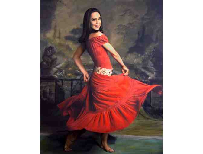 20' x 24' Custom Oil Panting Portrait