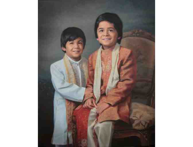 20' x 24' Custom Oil Panting Portrait