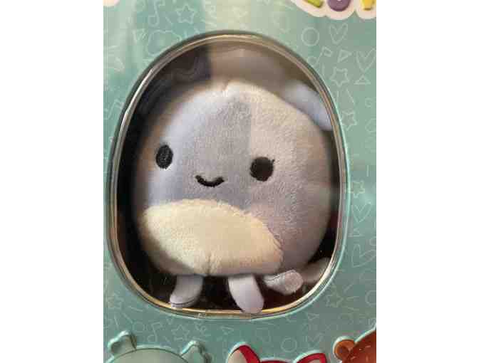 Squishmallow Collector's Tin Stacy the Squid & Needoh Dohzee The Groovy Glob