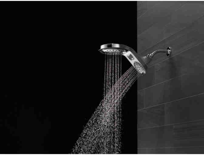 Delta HydroRain 5-Setting Two-in-One Shower Head (58580-PK)