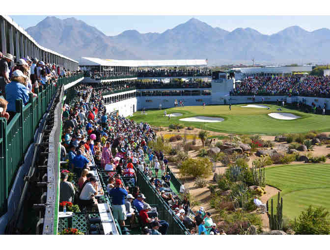 16th HOLE PHOENIX WASTE MANAGEMENT SKYBOX SATURDAY EXPERIENCE FOR 2