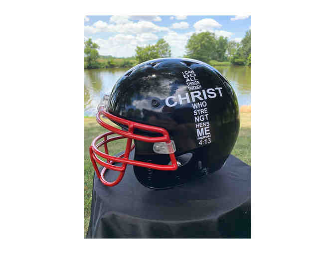 FULL-SIZE CUSTOM NUBABILITY FOOTBALL HELMET