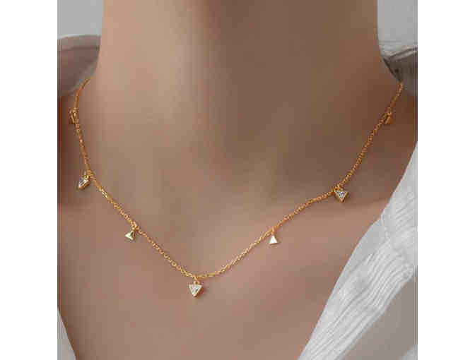 Nissa Jewelry Minimalist 3-piece Necklace Set