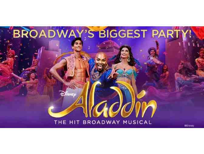 2 Tickets to Aladdin the Musical on Broadway - Photo 1