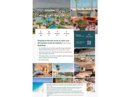 Cap Cana Allure / (4) Nights at Cap Cana All Inclusive Resort for (2)