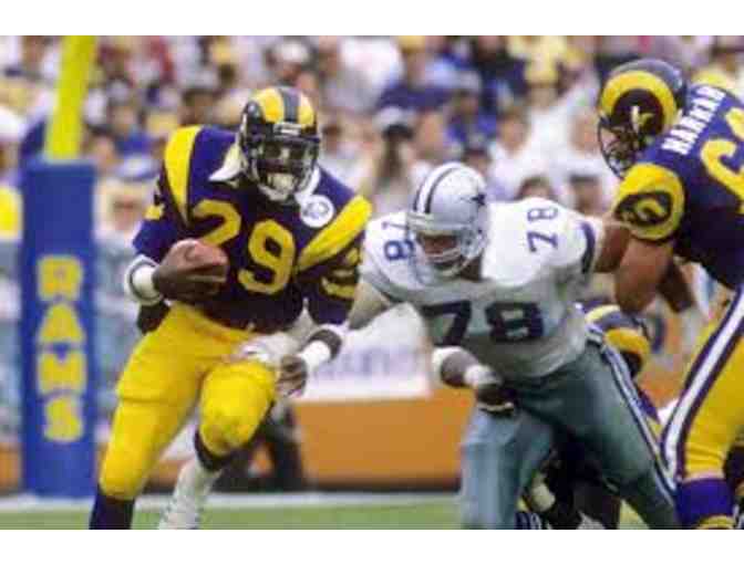 L.A. Rams Eric Dickerson Autographed Jersey