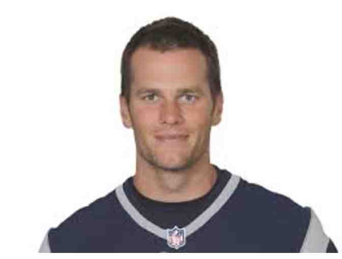 Tom Brady Autographed Helmet