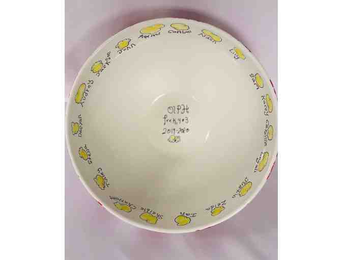 K3 & K4 Painted Popcorn Bowl