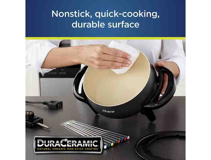 Oster Fondue Pot and Chocolates