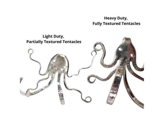 Octopus Fork Sculpture Wall Hook