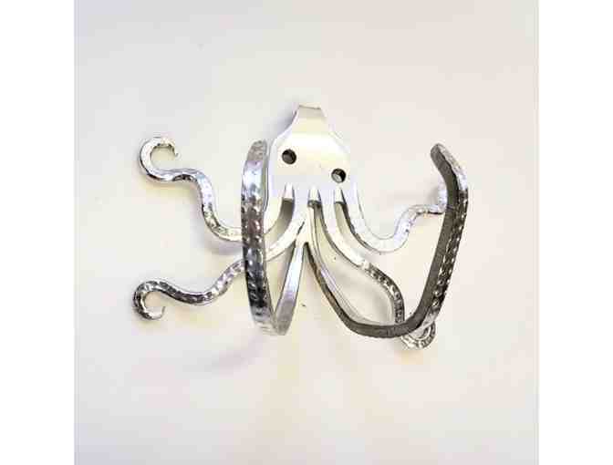 Octopus Fork Sculpture Wall Hook