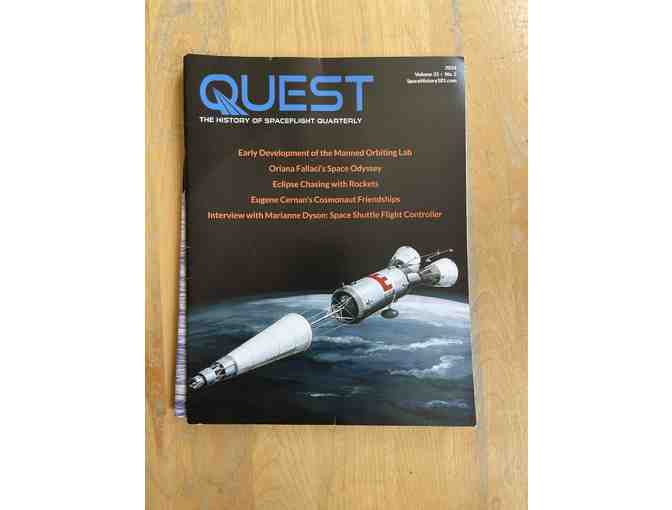Quest Magazine Subscription + 4 Back Issues