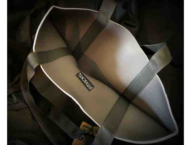 FitKicks Everyday Reversible Black/Gray Tote