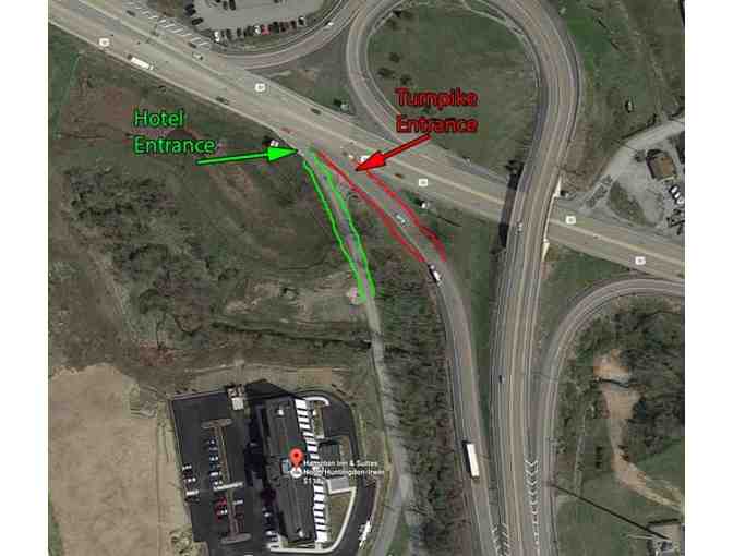 Overnight Stay . . .at the Perfect Crossroads