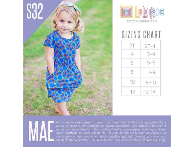 LuLaRoe Mae- Kids 6