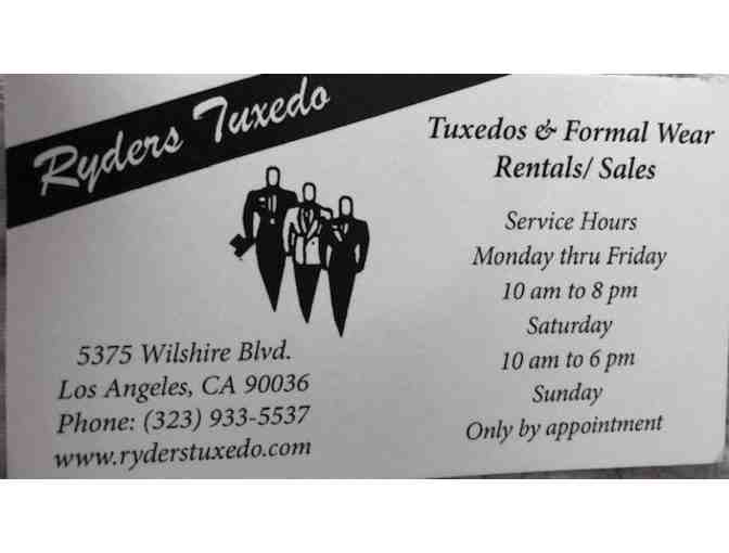 Full Tuxedo Rental