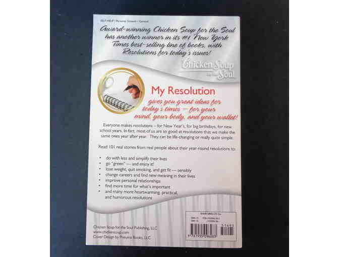 'Chicken Soup for the Soul - My Resolution' Book -- New