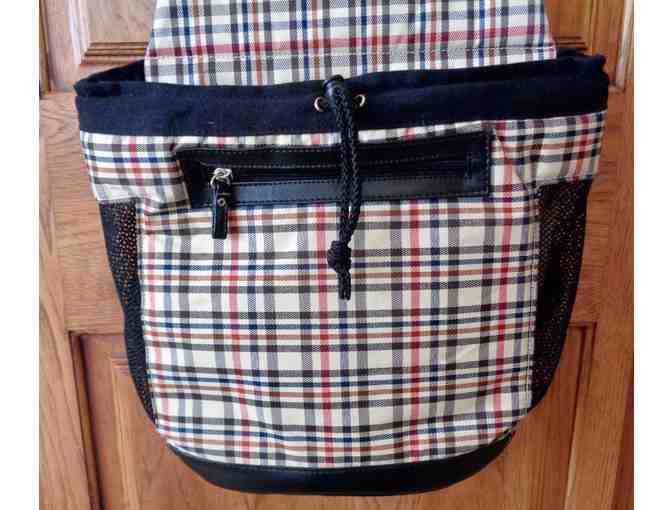 Plaid Pet Pouch -- Never Used