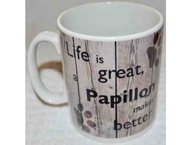 Papillon Dog 10 oz. Mug -- New