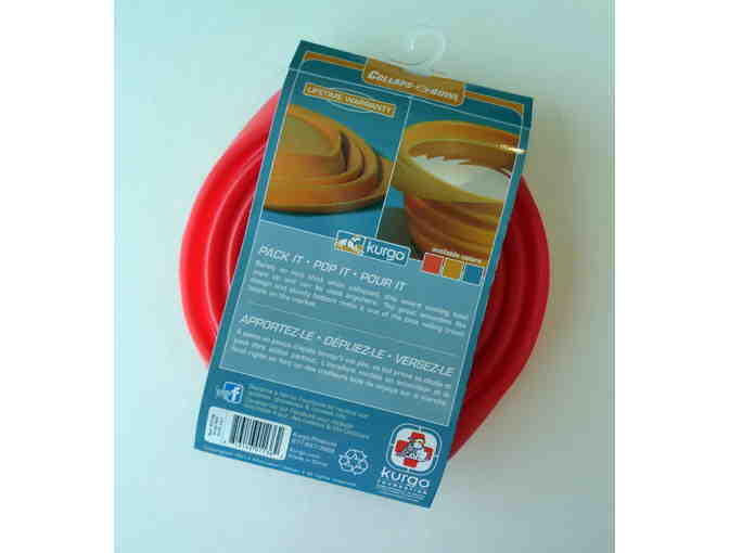 Collapsible Travel Bowl -- New