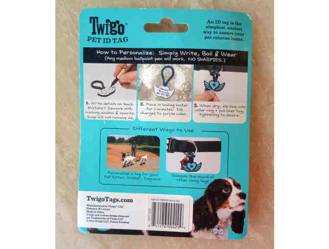 Silent Pet ID Tag -- New