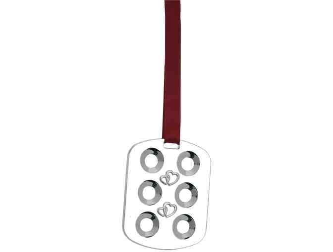 Paw Print Muffin Pan Ornament -- New