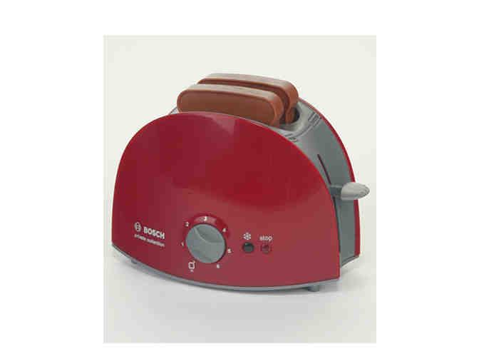 Red Bosch Toy Toaster -- New