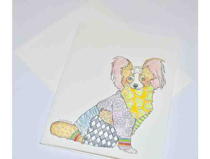 Star Brite PAPILLON Watercolor Art Card -- New