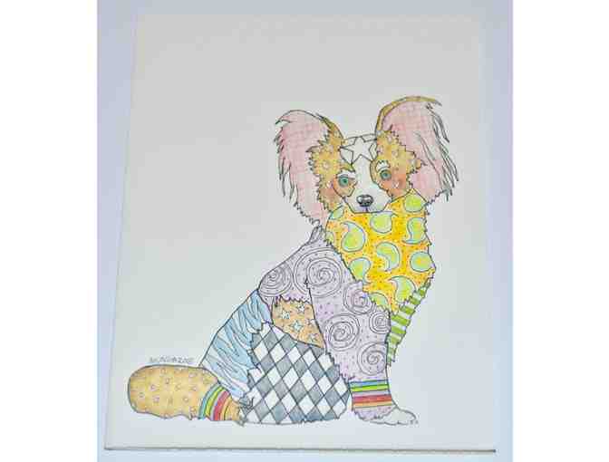 Star Brite PAPILLON Watercolor Art Card -- New